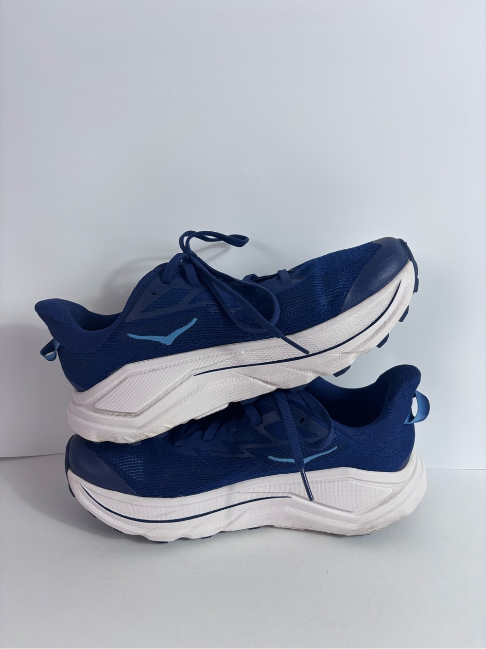 Hoka womens Blue Athletic Running Shoes size 8 (no insole) - Picture 4 of 15